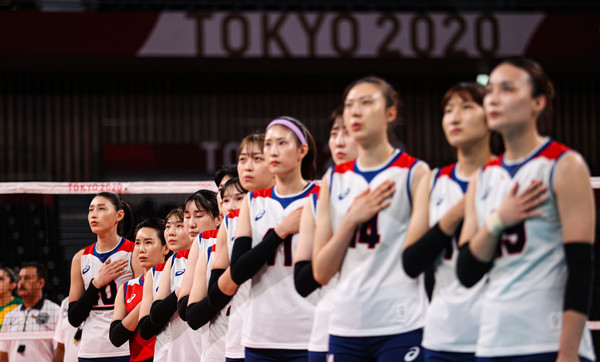 한국 여자 배구 팀