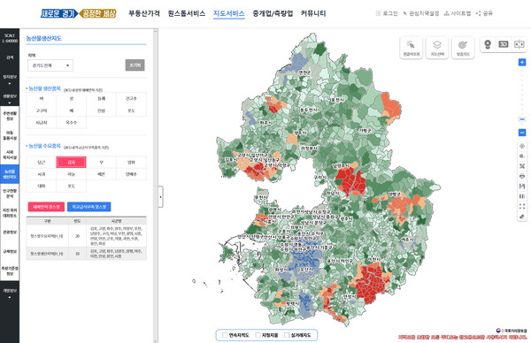 경기 도유지 임대활용