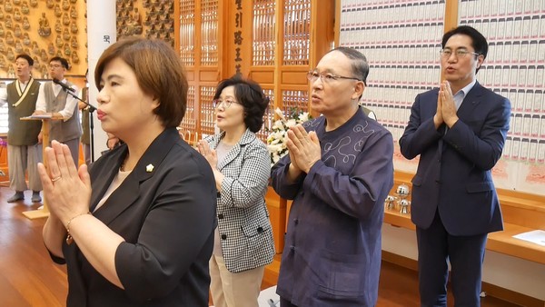 주요 내빈들 모습.