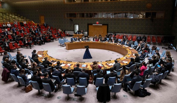 유엔 안보리 회의