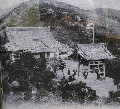 사진=1907년도 일본 불교 조선 아미동 총천사 전경(한일문화연구소 제공)