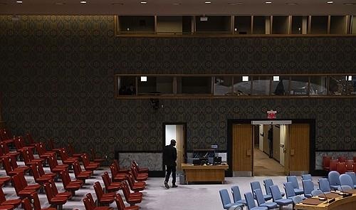 ​유엔 안보리 회의장​