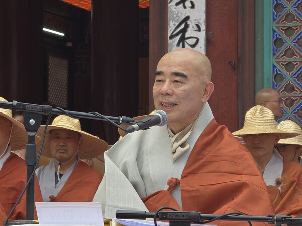 오대산 월정사, 3천여 명 동참한 ‘백고좌 수계 대법회’ 성료…한국불교 신행혁명 이끈다 / 사진=BBS 최승한 기자