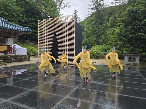 천년의 시간을 품은 정암사 수마노탑 국보 승격 5주년 기념법회 봉행 / 사진=BBS 최승한 기자