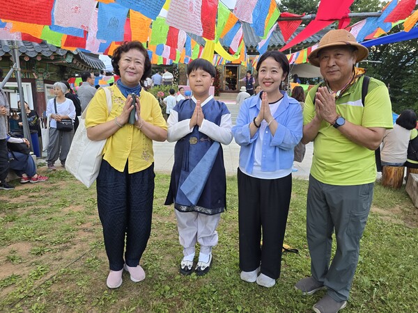 오대산 적멸보궁서 열린 ‘70년 만의 보살계 수계산림법회’ / 사진=BBS 최승한기자