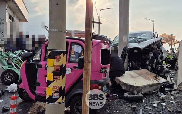 사고 현장 사진. 독제 제공.