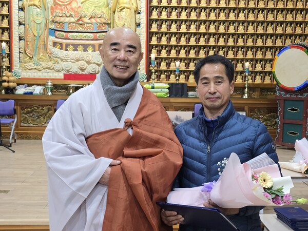 오대산 월정사, 국태민안 발원 송년 법회 봉행 / 사진=BBS 최승한 기자