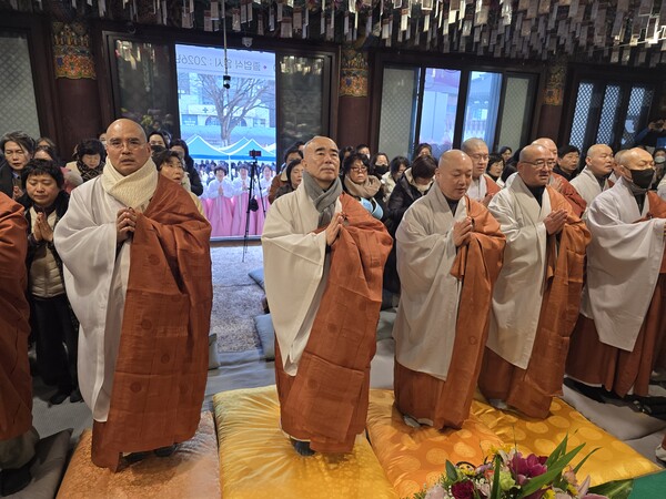 월정사 포교당 강릉 관음사, 주지 자현스님 취임 법회 봉행 / 사진=BBS 최승한 기자