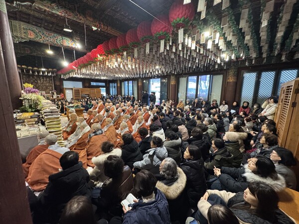 월정사 포교당 강릉 관음사, 주지 자현스님 취임 법회 봉행 / 사진=관음사