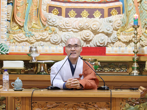 월정사, 성도재일 특별 정진법회 봉행 / 사진=월정사