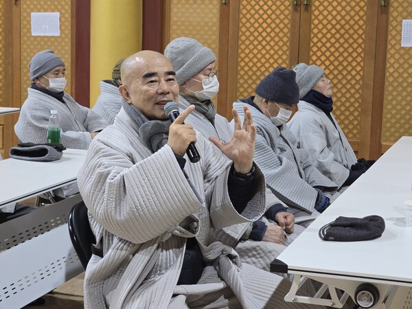 월정사, AI 시대 화엄의 세계관으로 인간과 기술의 관계를 묻다 특강 / 사진=BBS 최승한 기자