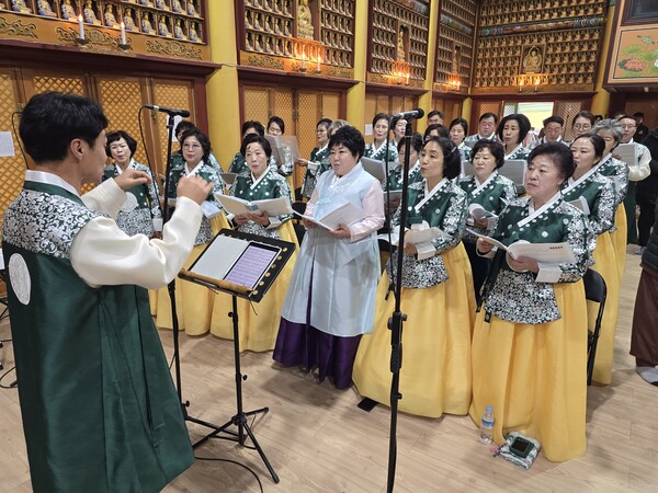 오대산 월정사 신년하례법회 “명상치유 성지·AI 종무 전환 원년 다짐” / 사진=BBS 최승한 기자