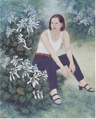 사진=울산광역시 미술대전 제3회 대상작 '아름다워라'(천태자)-울산시 제공