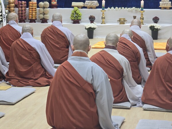 오대산 월정사 선덕 자광당 원행 대종사 입적