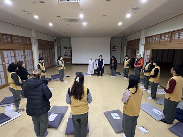 오대산 월정사, ‘세계 청소년 마음건강 명상 허브’ 춘계 국제 명상 캠프 진행 / 사진=월정사