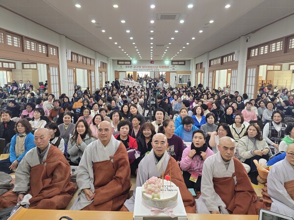 오대산 월정사 금강경 봉찬기도회 3주년 기념법회 봉행