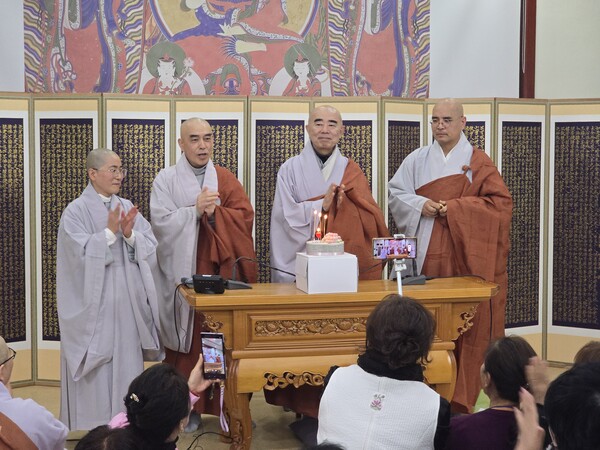 오대산 월정사 금강경 봉찬기도회 3주년 기념법회 봉행