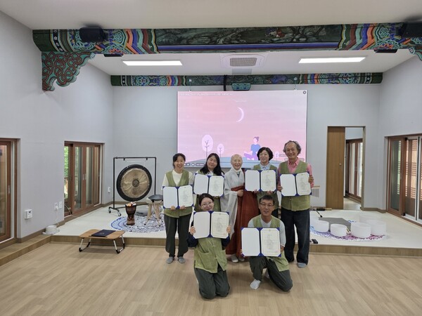 월정사 명상요가학교, 6박 7일 집중과정 성료