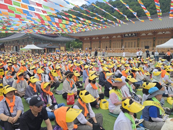 월정사 금강경 봉찬기도회, 백고좌 수계대법회 봉행