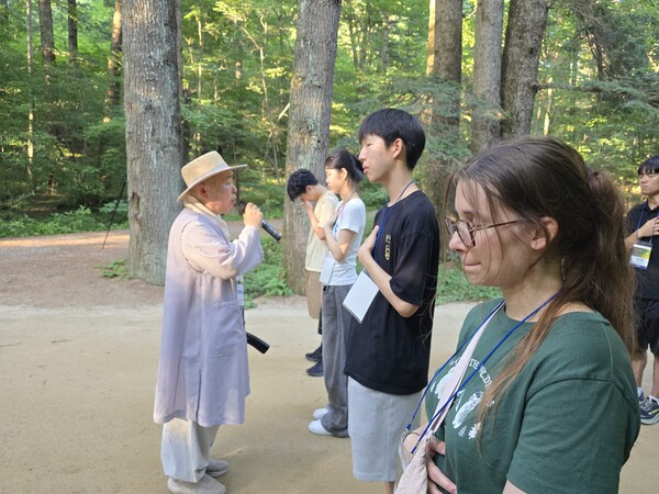 월정사, 세계 청소년 국제 명상 캠프 개최