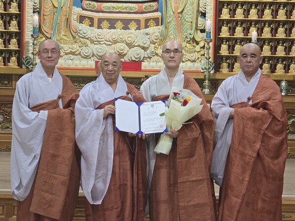 월정사 제27대 주지후보에 인광 스님…“승가 화합·교구 안정” / 사진=BBS 최승한 기자