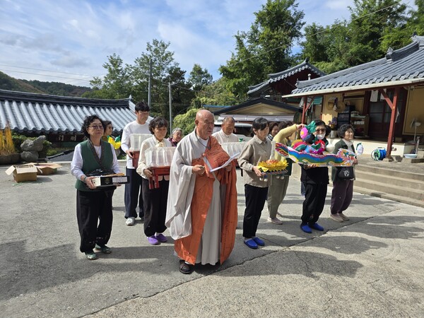 삼척 감로사, 개산 67주년 기념법회 봉행…자비와 나눔의 도량 발원 / 사진=감로사