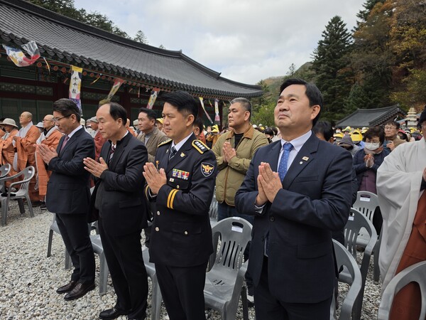 정선 정암사, 창건 1381주년 개산문화제 개막 / 사진=BBS 최승한 기자