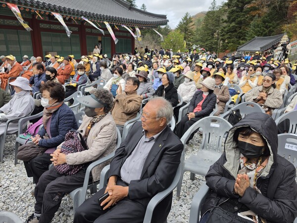 정선 정암사, 창건 1381주년 개산문화제 개막 / 사진=BBS 최승한 기자