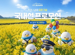 에어부산 국내선 할인 프로모션 관련 보도 이미지